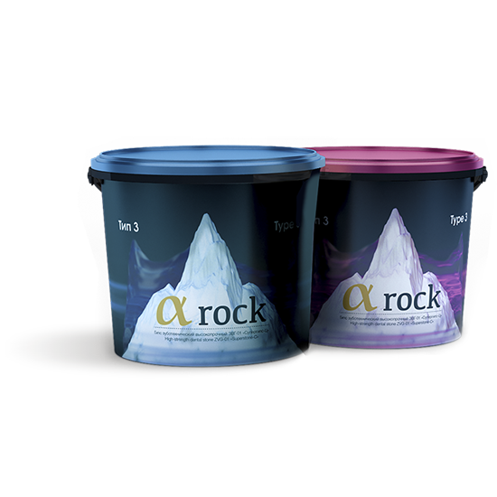 Супергипс α-rock 3 тип, голубой и розовый, 5 кг	 Производитель Целит ООО