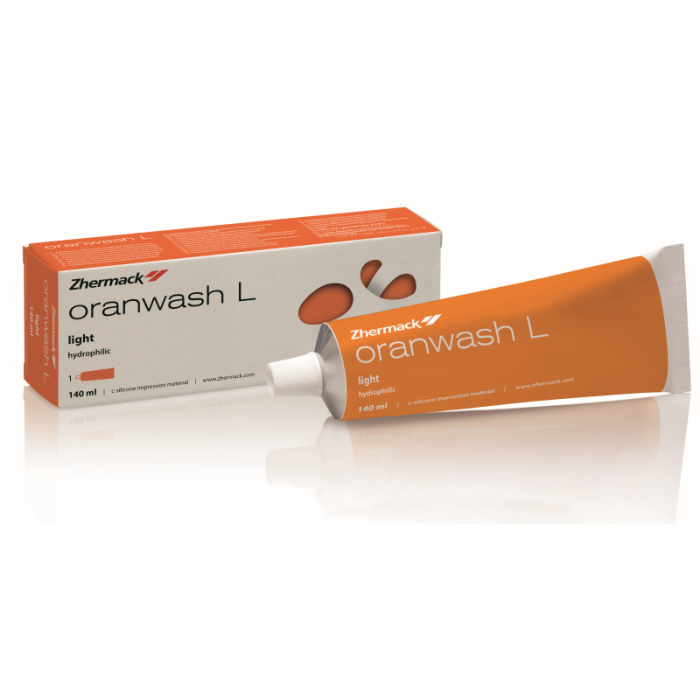 Слепочная масса С-силиконовая ORANWASH L коррегирующий слой, текучий (140 мл). Производитель: Zhermack