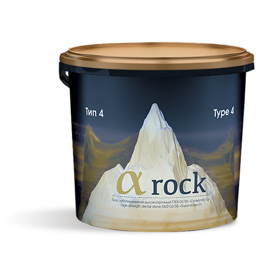 Супергипс α-rock 4 тип, бежевый, 4 кг	 Производитель Целит ООО