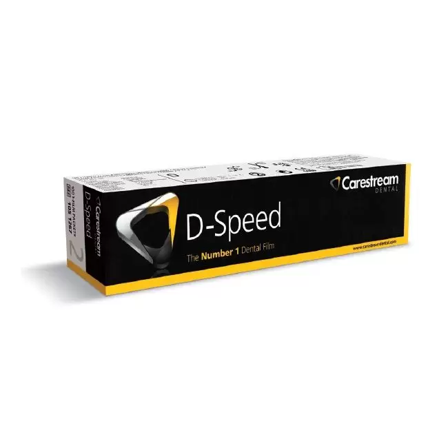 Пленка рентген интраоральная D-Speed 3х4 100 листов Изготовитель: Carestream Health, Inc., США