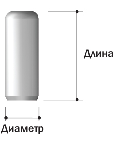 Защитный колпачок Mini Ø 4.0 мм, L= 11 мм