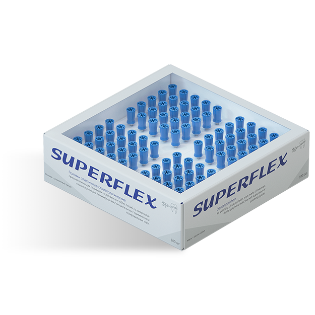 "Superflex Головки эластичные, стоматологические."	Производитель Целит ООО