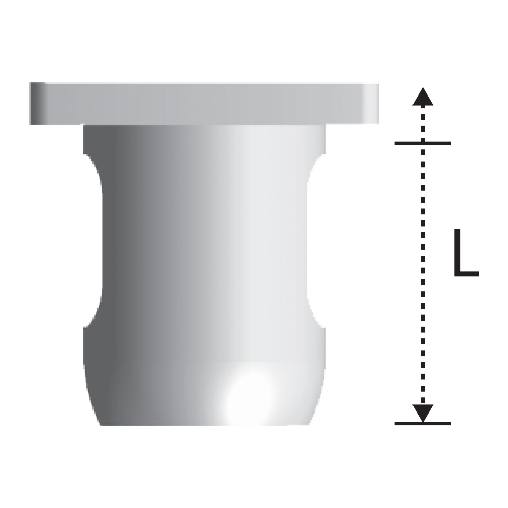 Слепочный колпачок Internal Solid/Shoulder, платформа Ø 4.8 мм, для имплантатов Ø 3.5/4.0/4.5 мм